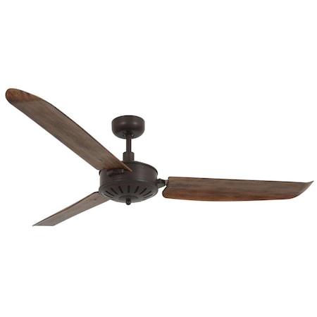 Brillo 56 in. Airfusion Carolina Oil Rubbed Bronze & Dark Koa Ceiling Fan BR2773082